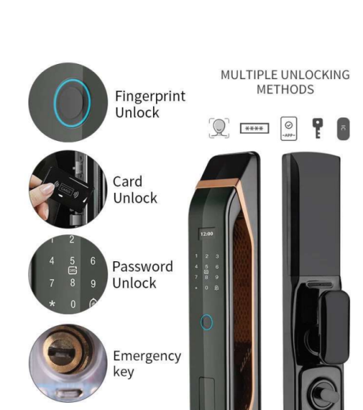Khóa điện tử Hubert HB CG68 Copper - 7