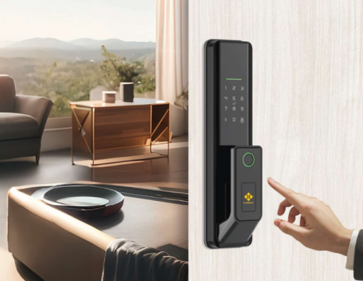 Khóa điện tử Hubert HB CG67 Mini Black - 7