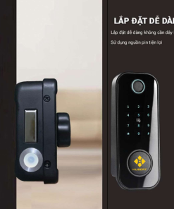 Khoá điện tử cửa cổng Hubert HB CC78 Black - 11