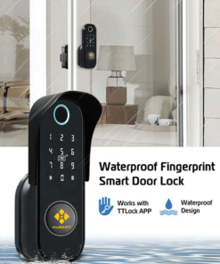 Khoá điện tử cửa cổng Hubert HB CC78 Black - 13