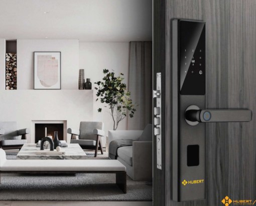 Khóa cửa điện tử Hubert HB CG22 Black - 5