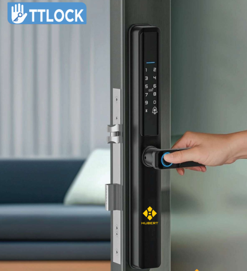 Khóa điện tử Hubert HB CN21 Black - 5
