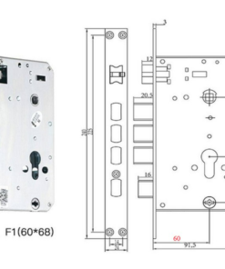 Ruột khóa 6068 - 90mm - 17