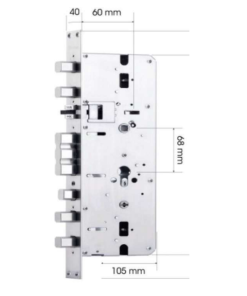 Ruột khóa 6068 - 105mm