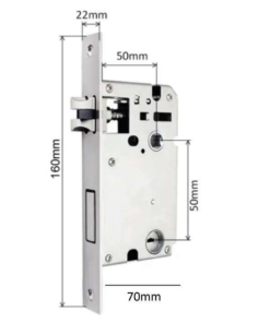Ruột khóa 5050 - 70mm - 7