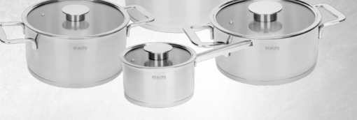 Bộ nồi Inox cao cấp 6 món Ecalite EKW-SA0808 - 2
