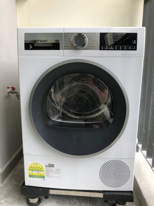 Máy sấy bơm nhiệt Bosch WQG24570SG 9 kg - 35