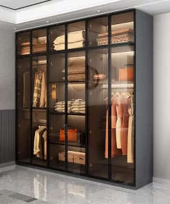 Tủ quần áo cánh kính khung nhôm - 40 Tủ quần áo cánh kính khung nhôm - 39