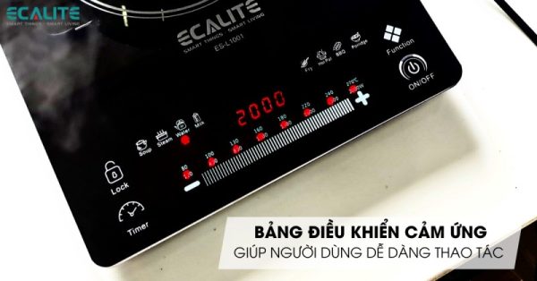 Bếp từ đơn Ecalite ES-L1001 - 5