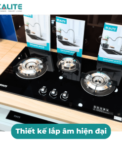 Bếp gas âm 3 vùng nấu Ecalite EG-XD38247B - 14