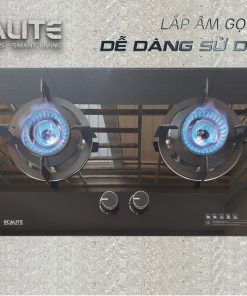 Bếp gas âm 2 vùng nấu Ecalite EG-XD27545B