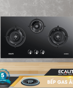 Bếp gas âm 3 vùng nấu Ecalite EG-XD38247B