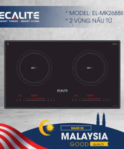 Bếp từ 2 vùng nấu Ecalite EL-MK2688II