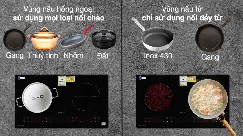 Hướng dẫn sử dụng bếp điện từ KAFF KF-073IC