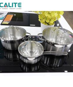 Bộ nồi inox 3 đáy Ecalite RW-3006SS - 12 Bộ nồi inox 3 đáy Ecalite RW-3006SS