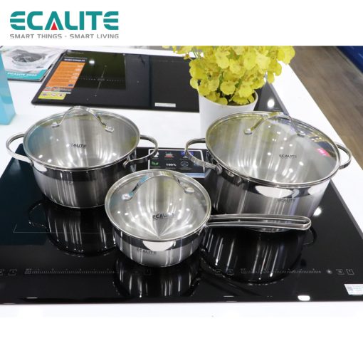 Bộ nồi inox 3 đáy Ecalite RW-3006SS