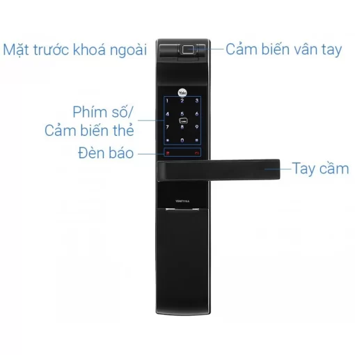 Khóa Thông Minh Yale YDM7116A MB - 5