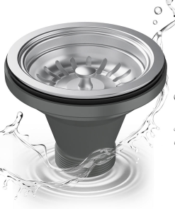 Bộ rổ lọc rác cho chậu rửa chén Ecalite EBW-A1