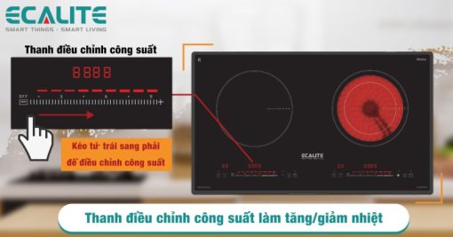 Bếp 1 điện 1 từ kết hợp Ecalite EL-MK2688IR