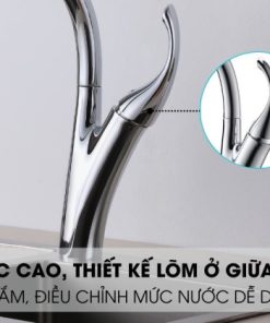 Vòi rửa chén nóng lạnh Ecalite EF-K624C
