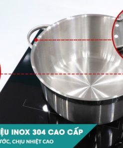 Bộ nồi inox 3 đáy Ecalite RW-3006SS - 13 Bộ nồi inox 3 đáy Ecalite RW-3006SS