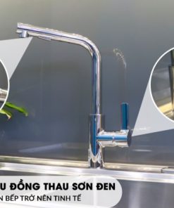 Vòi rửa chén nóng lạnh Ecalite EF-H018C - 17 Vòi rửa chén nóng lạnh Ecalite EF-H018C
