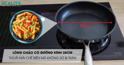 Chảo chống dính Inox Ecalite EP-28EHN - 5