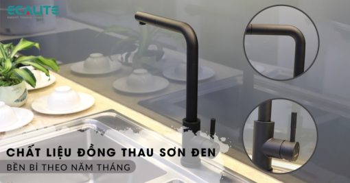 Vòi rửa chén nóng lạnh Ecalite EF-K185B