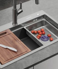 Chậu rửa chén Inox - 1 hộc Ecalite ES-N17845HS