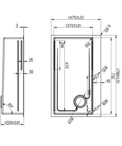 Chậu rửa chén Inox - 1 hộc Ecalite ES-N17845HS