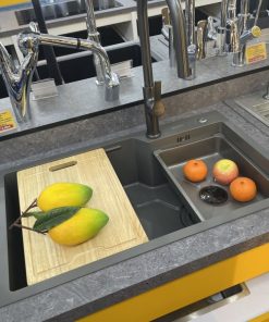 Chậu rửa chén Inox - 1 hộc Ecalite ES-N17847HS