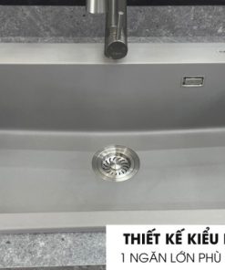 Chậu rửa đá Granite 1 hộc lớn Ecalite EGS-6001.27545LG - 11 Chậu rửa đá Granite 1 hộc lớn Ecalite EGS-6001.27545LG