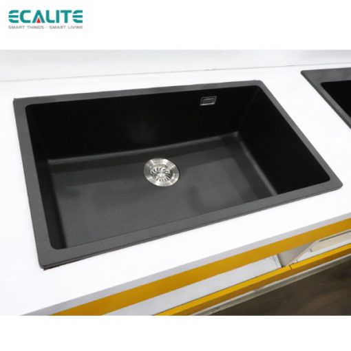 Chậu rửa đá Granite 1 hộc lớn Ecalite EGS-6001.27545HB
