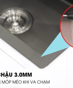 Chậu rửa chén Inox 2 hộc Ecalite ESD-8046HB - 15 Chậu rửa chén Inox 2 hộc Ecalite ESD-8046HB - 14