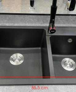 Chậu rửa chén đá Granite 2 hộc Ecalite EGS-6005.28648HB - 11 Chậu rửa chén đá Granite 2 hộc Ecalite EGS-6005.28648HB