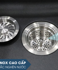 Chậu rửa chén đá Granite 2 hộc Ecalite EGS-6006.8651B - 8 Chậu rửa chén đá Granite 1 hộc lớn Ecalite EGS-6006.8651B