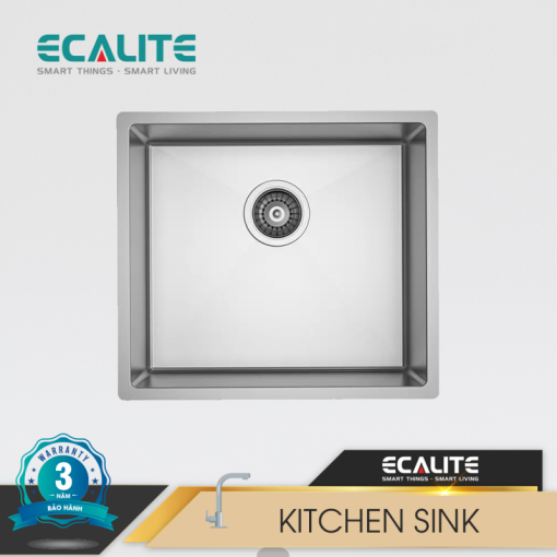 Chậu rửa chén Inox - 1 hộc Ecalite ESL-5843DL