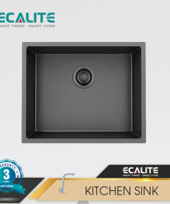 Chậu rửa chén Inox - 1 hộc Ecalite ESL-5843PVD