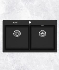 Chậu rửa chén đá Granite 1 hộc lớn Ecalite EGS-6006.8651B