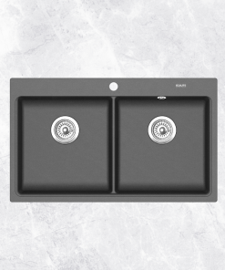 Chậu rửa chén đá Granite 1 hộc lớn Ecalite EGS-6006.8651LG