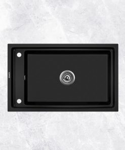 Chậu rửa chén đá Granite Nano 1 hộc lớn Ecalite EGS-6004.7948B