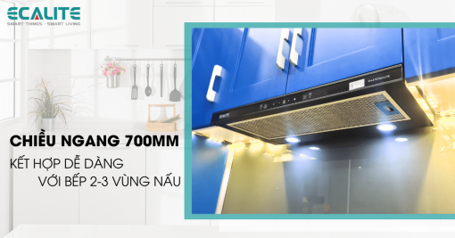 Máy hút mùi âm tủ Ecalite EH-ATS7023 LITE - 5