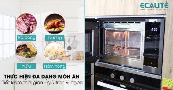 Lò vi sóng âm tủ Ecalite EMW-2560JB 25l