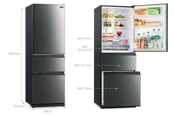 Tủ lạnh Inverter 330 lít Mitsubishi Electric MR-CX41ER-BST-V - 3