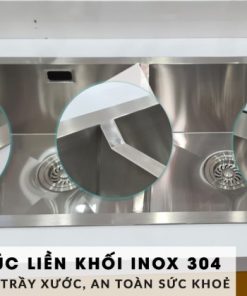 Chậu rửa chén Inox Ecalite ESD-8046HS - 17 Chậu rửa chén Inox Ecalite ESD-8046HS