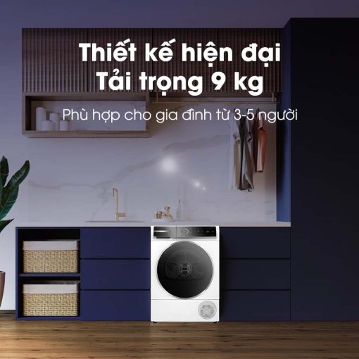 Máy Sấy Quần Áo BOSCH WQB245B0SG 9Kg - 11