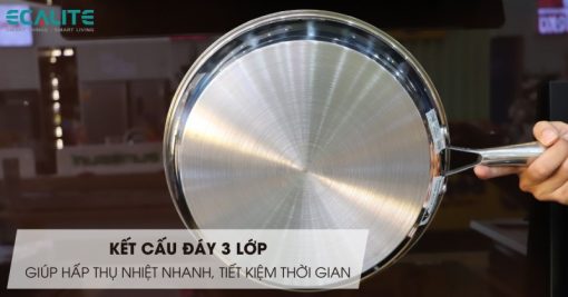 Chảo chống dính Inox Ecalite EP-28EHN - 8