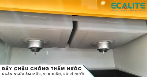 Chậu rửa chén Inox Ecalite ESD-8245HA - 7