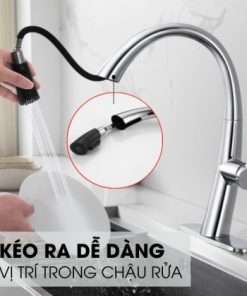 Vòi rửa chén nóng lạnh Ecalite EF-K114C - 20