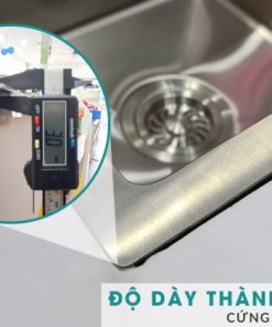 Chậu rửa chén Inox 2 hộc Ecalite ESD-8245HC - 15 Chậu rửa chén Inox 2 hộc Ecalite ESD-8245HC - 14